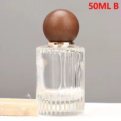 30ml 50ml Clear Glass Mist Spray Bottle Perfume Bottles Liquid Empty Atomize BII • £7.28