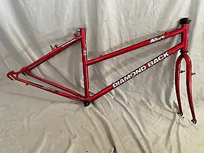 1990 Diamondback Alure MTB Bike Frame Set 17  Medium Chromoly Steel Fast Shipper • $38.71