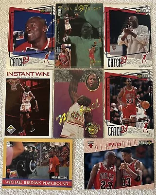 Upper Deck Micheal Jordan Cards 1990-1998 Lot Of 8 (Catch 23 Bball Best BTS) • $9.99