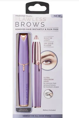 New Finishing Touch Flawless Brow Hair Remover 2.0 - Lavender • $39.99