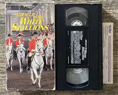 Walt Disney Presents The Miracle Of The White Stallions Not Rated VHS B2G1FREE • $5.79