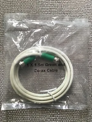 Satellite Coax Cable F Type Screw Connector Coaxial Aerial Lead Male To Male  • £2.29