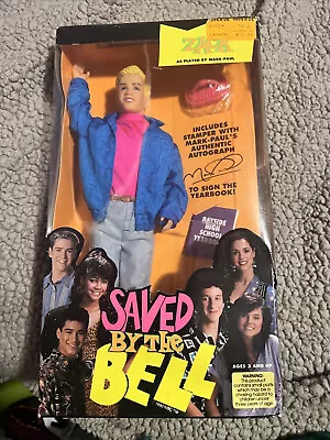 Vintage SAVED BY THE BELL 1993 Tiger Toys Zack Morris 12  Doll Figure • $99.99