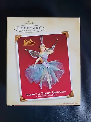 2005 Hallmark BARBIE As Titania In A Midsummer Night's Dream Ballet Keepsake NIB • $15