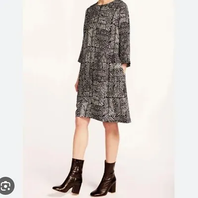 Marimekko Varbu Morri Geometric Print Dress 34 • $51.75