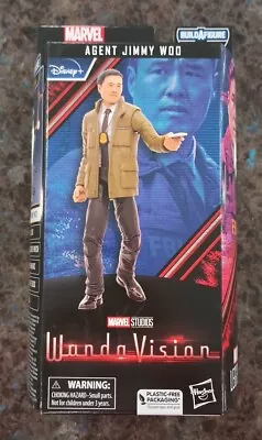 2022 Marvel Legends Disney+ What If? Agent Jimmy Woo Khonshu BAF Wanda Vision • $15.55