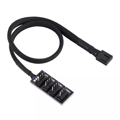 4-Pin Computer CPU/Case Fan Power Multi Splitter Connector Cable Adapter  • $6.26