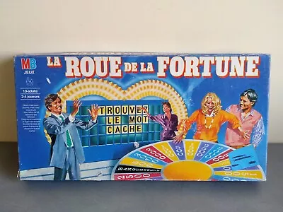 MB - The Wheel Of Fortune - 2-4 Players ©1987 - Vintage Board Game • £7.19
