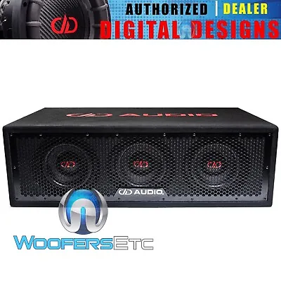 DD AUDIO LE-508.3  3 X 8  3000W SUBWOOFER LOADED ENCLOSURE BOX BASS SPEAKERS NEW • $649