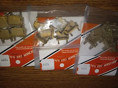 $26 • Buy O Scale Brass, Seats, 3-PSC #1589, $26.00 Retail , Early Pass. (24 Seats)