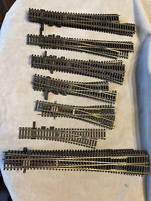 22 Pcs Vintage HO Train Switch Track Atlas Nice! • $15.50