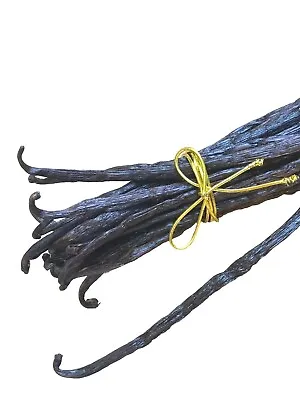 Madagascar Grade A Prime Bourbon Vanilla Beans [10 Pods] • $9.49