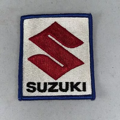 Vintage Suzuki Patch Motorcycles Biker Racing Embroidered Patch • $9.99