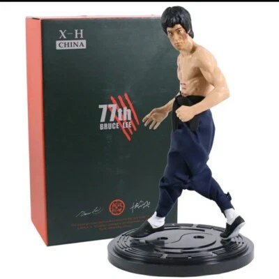 £49.99 • Buy Bruce Lee Jeet Kune Do Three-Headed 1/6 Limited PVC Figure Statue Model Toy