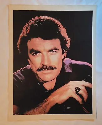 MAGNUM P.I. TV Vintage Poster HANDSOME ACTOR TOM SELLECK Mustache Hairy Hawaii  • $25.09