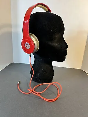 Beats By Dr Dre Solo HD Project Red Special Edition Monster Headphones Wired • $19.99