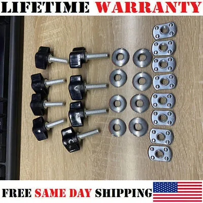 Universal Easy On Off Hard Top Fasteners Nuts Bolts Set For Jeep Wrangler YJ! • $6.73