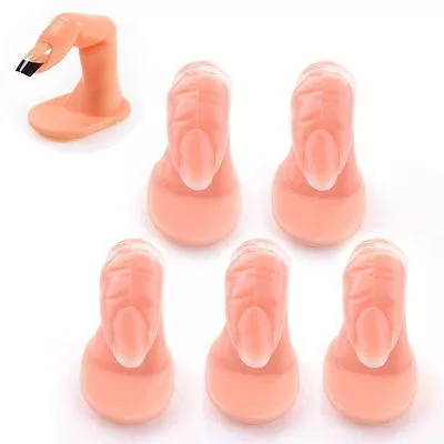 Practice Fake Finger Practice Model For Hand Manicure Nail Art Training Usefu:da • £3