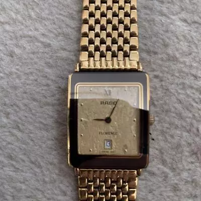 Rado Florence Date Vintage Men's Watch Used Swiss Made • $301.85