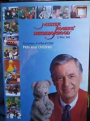 Mister Rogers' Neighborhood: Pets And Children Episodes 1496-1500 (2010 DVD)  • $19.99