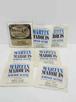 Martin Marquis Acoustic Guitar String Set Bronze Wound Medium Guage Set M-1200 • $15