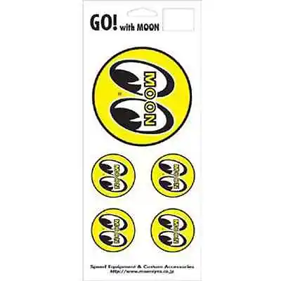 Mooneyes Moon Sticker Decal Sheet Hot Rat Rod Drag Racing Gasser Nhra  Dm120 • $6.19
