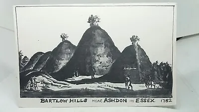 Bartlow Hills Near Ashdon In Essex 1782 Vintage Illustration / Postcard • £6.74