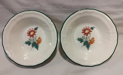 Epoch Korea Market Day Bowl Set Of 2 - Floral Design - 6 7/8   • $12