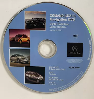 2006 2007 Mercedes Benz Ml320 Ml350 Ml500 Ml63 Navigation Dvd Version 2006 Oem🟠 • $59.95