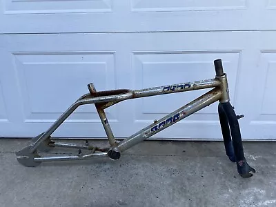 Vintage 90’s Mid School BMX Dyno GT Zone Freestyle 20” Frame And Fork Survivor • $5.50