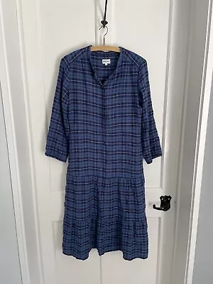 Brora Women’s Tartan Shirt Dress Size UK 10 • £35