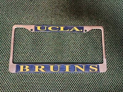 Vintage UCLA NCAA Bruins Metal License Plate Frame • $15