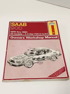 SAAB 900 Haynes Owners Workshop Manual 1979 Thru 1983  • $16.97