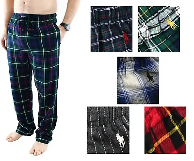 Polo Ralph Lauren Men's Flannel Pajama Pant 100% Cotton Bottoms P005HR  • $34.99