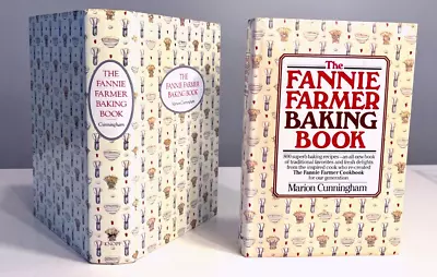 THE FANNIE FARMER BAKING BOOK By MARION CUNNINGHAM-1984 HB/DJ-VGC • $12.99