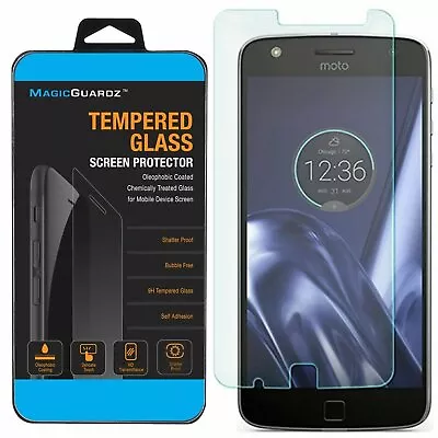 Tempered Glass Screen Protector For Motorola Moto Z Play / Moto Z Play Droid HD • $2.55