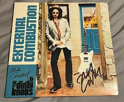 Mike Campbell & The Dirty Knobs Signed Auto External Combustion Vinyl LP • $175