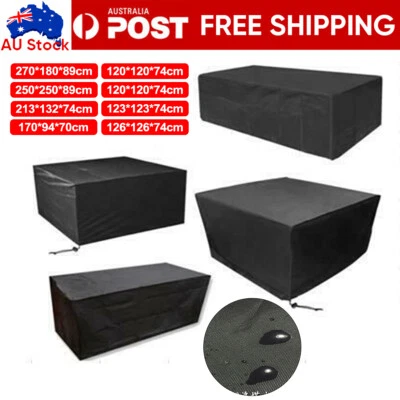 $14.59 • Buy Waterproof Furniture Cover Outdoor Patio Garden Sofa Chair Protector Cover