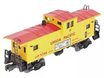 Lionel 6-19706 O Union Pacific Extended Vision Smoking Illuminated Caboose #9706 • $33.05