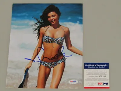 MIRANDA KERR  Hand Signed 8 X10  Photo + PSA DNA COA Victoria Secret Model   • $141.59