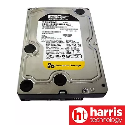 (USED) Western Digital 1TB 3.5  Internal Hard Drive -WD1003FBYX Enterprise • $37