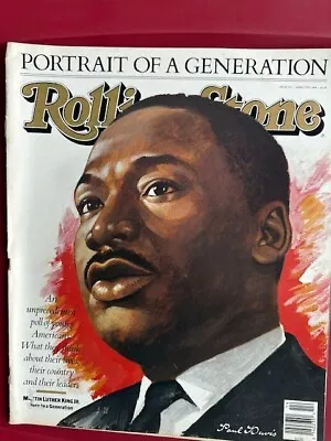 Rolling Stone 1988 Martin Luther King Cover Story Bruce Springsteen Eric Carmen • $4