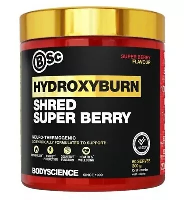 Bsc Hydroxyburn Shred Fat Burner / Weight Loss Hydroxy Burn Oxyshred.  • $37.50