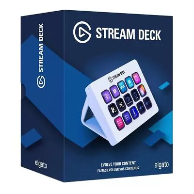 Elgato Stream Deck MK.2 ( White ) - 15 Customizable LCD Keys 10GBA9911 • $299.95