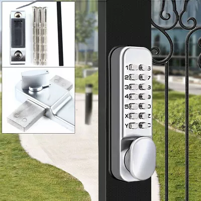 Keyless Mechanical Digital Door Lock Energy-Saving Password Lock Gate Lock • $42.18