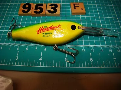 V0953 F Rare Advertising Chevy Chevrolet Fishing Lure • $15.95