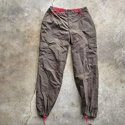 VTG No Boundaries Cargo Pants 90s Y2K Parachute Skate Baggy M Grunge  • $29.88