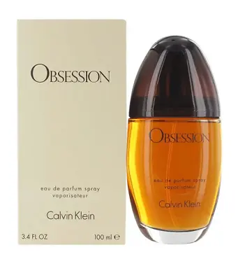 CALVIN KLEIN CK OBSESSION Eau De Parfum 100ml EDP Spray For Her - Brand New • £27.11