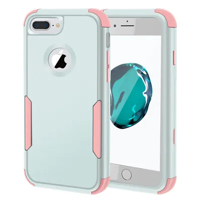 $9.99 • Buy For IPhone SE 2020 8 7 6s Plus XR 11 12 Pro Max Heavy Duty Shockproof Case Cover