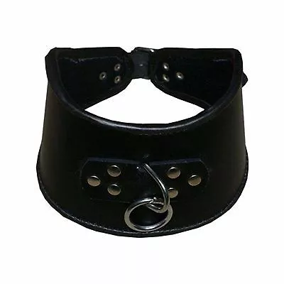 Genuine Leather Posture Collar | Steampunk Collar | Bondage Restraint • $54.95